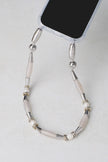 OSS Silver Pearl Wristlet