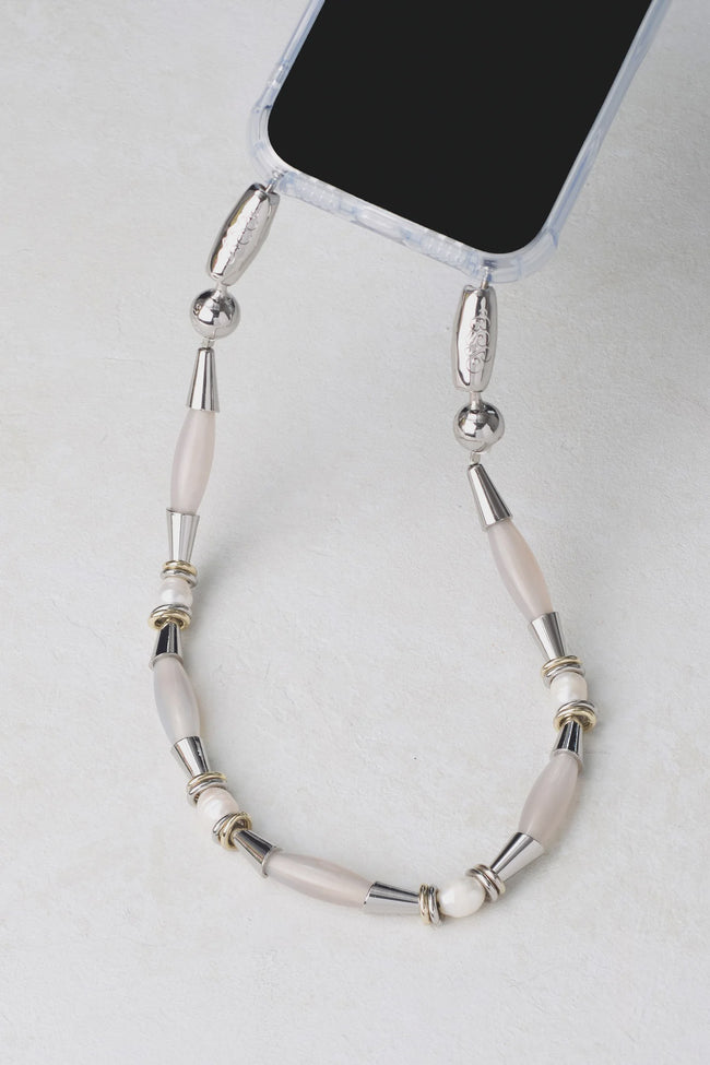 OSS Silver Pearl Wristlet
