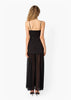 CAM Sheer Skirt Maxi Dress