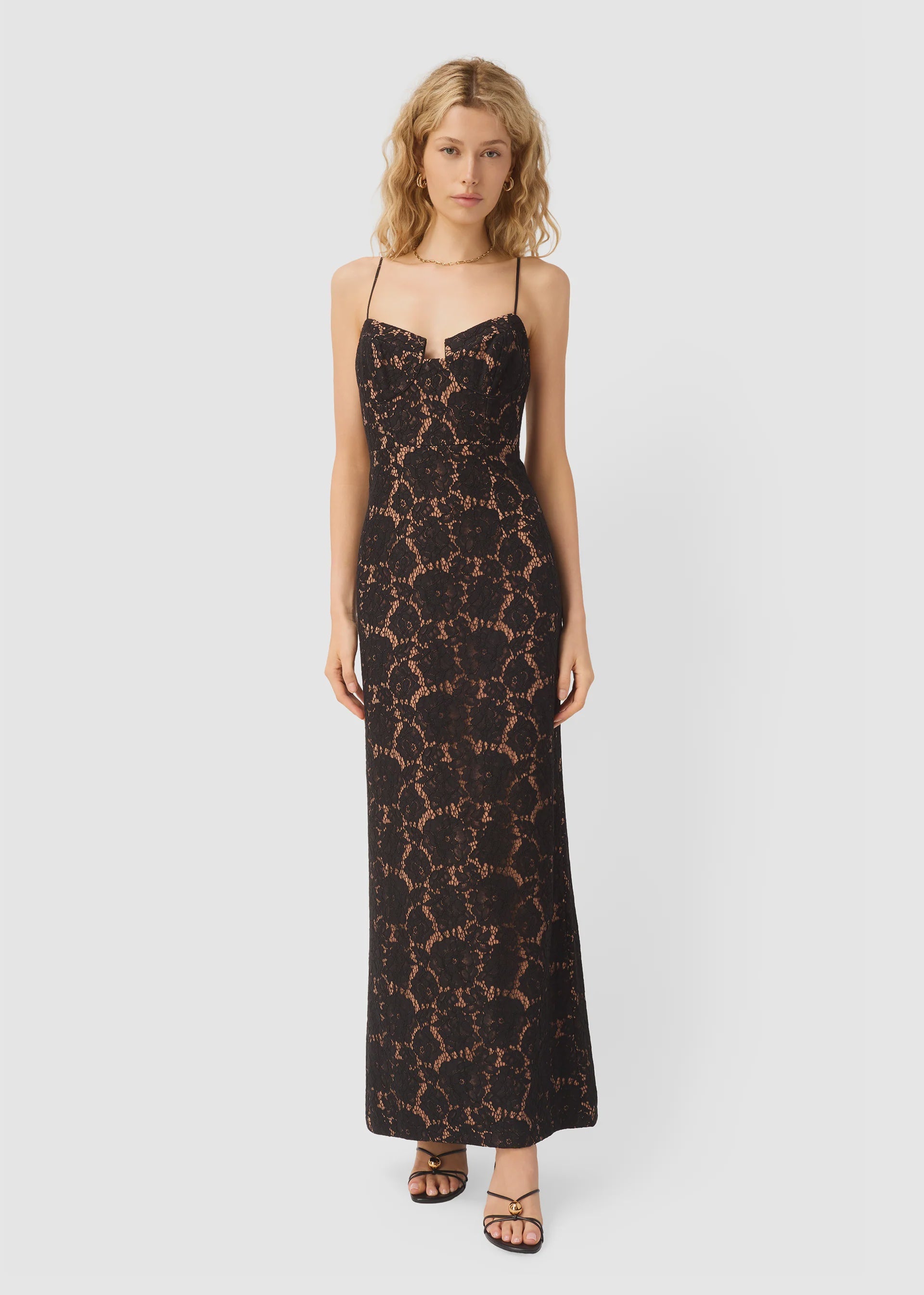 CAM Lace Long Dress