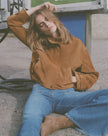 VER Suede Funnel Neck Jacket