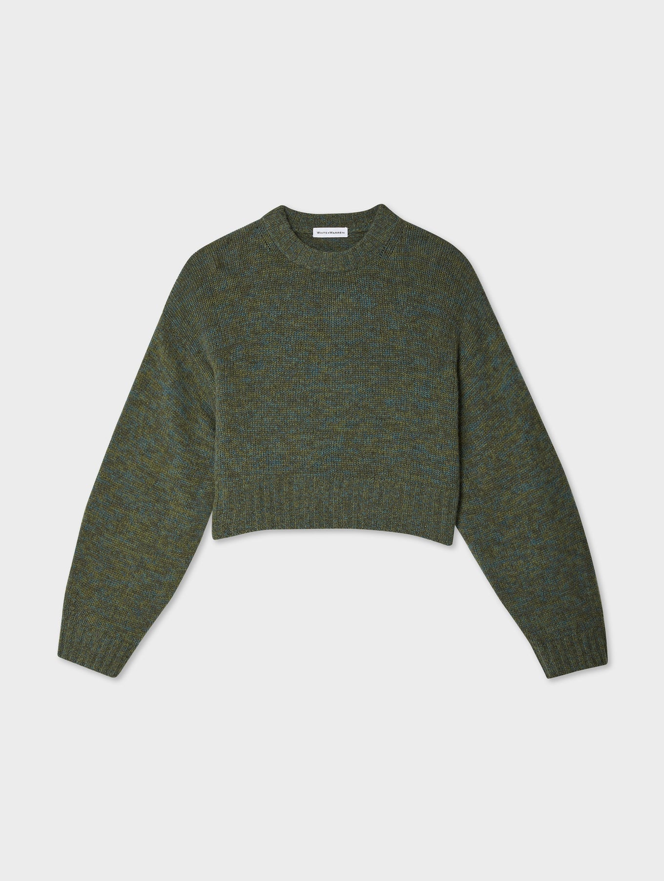 WHI Green Cashmere Crewneck