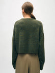 WHI Green Cashmere Crewneck