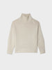 WHI Ivory Cashmere Blend Turtleneck