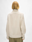 WHI Ivory Cashmere Blend Turtleneck