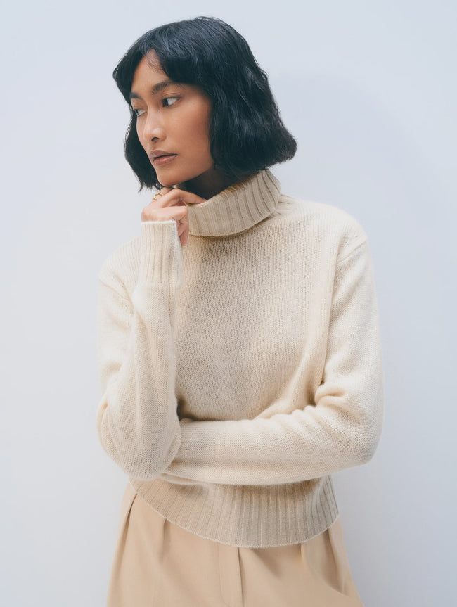 WHI Lightweight Turtleneck Sweater
