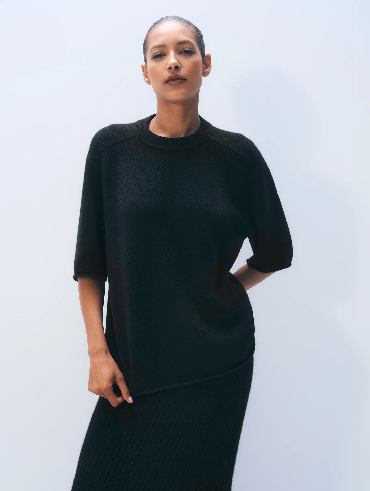 WHI Oversized Cashmere Tee