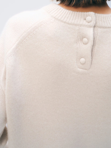 WHI Cashmere Scarf Sweater