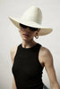 JL Bleach Straw Hat w/ White Strap