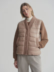 VAR Button Closure Puffer Vest