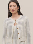REB Scallop Stitch Cardigan