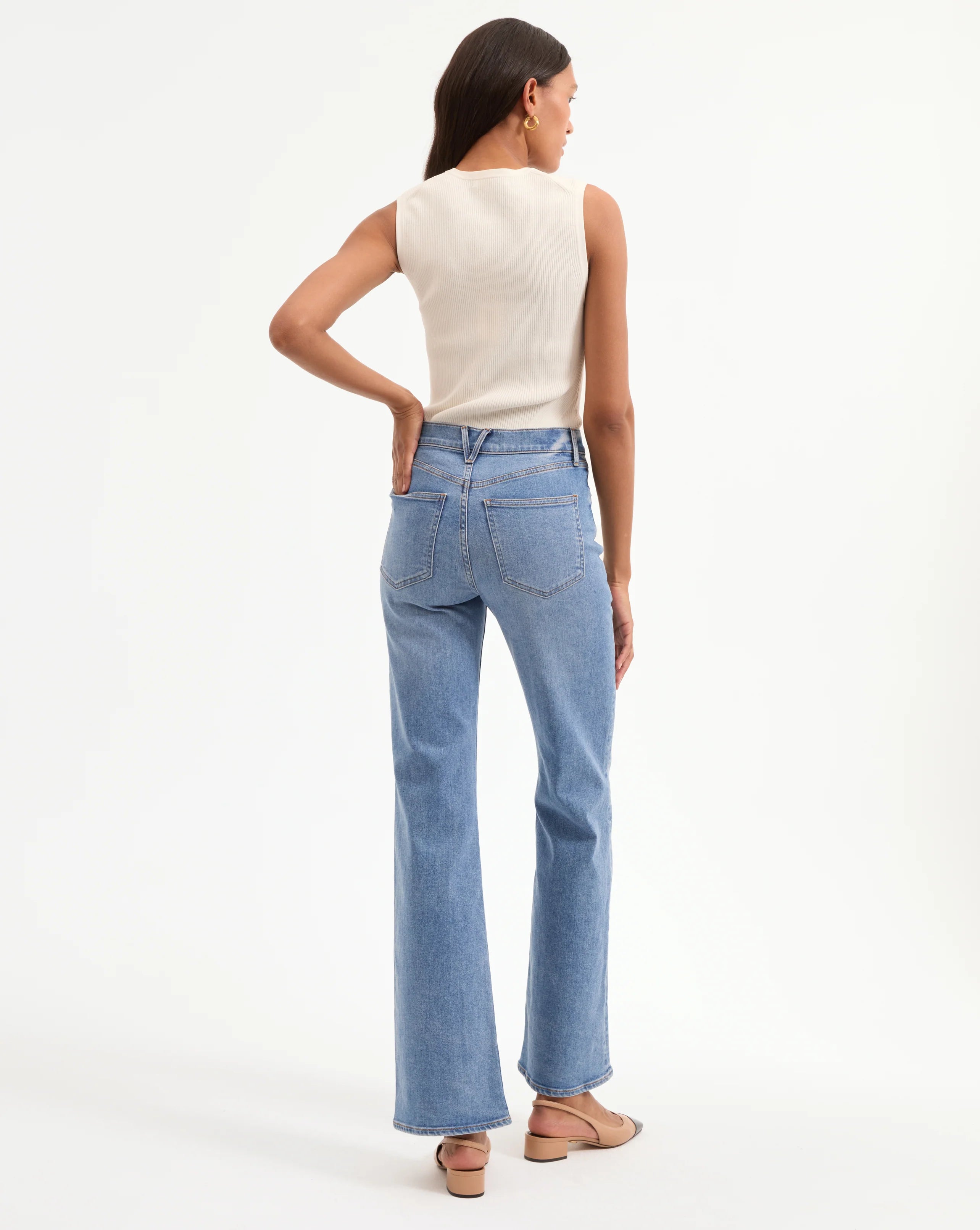 VER V Neck Knit Tank