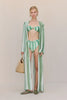 CUT Green Stripe Duster
