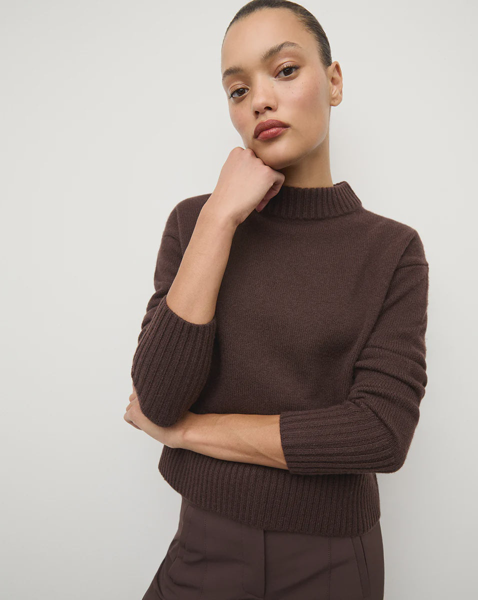 VB Mock Neck Sweater