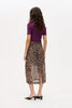 BAU Leopard Sheer Midi Skirt