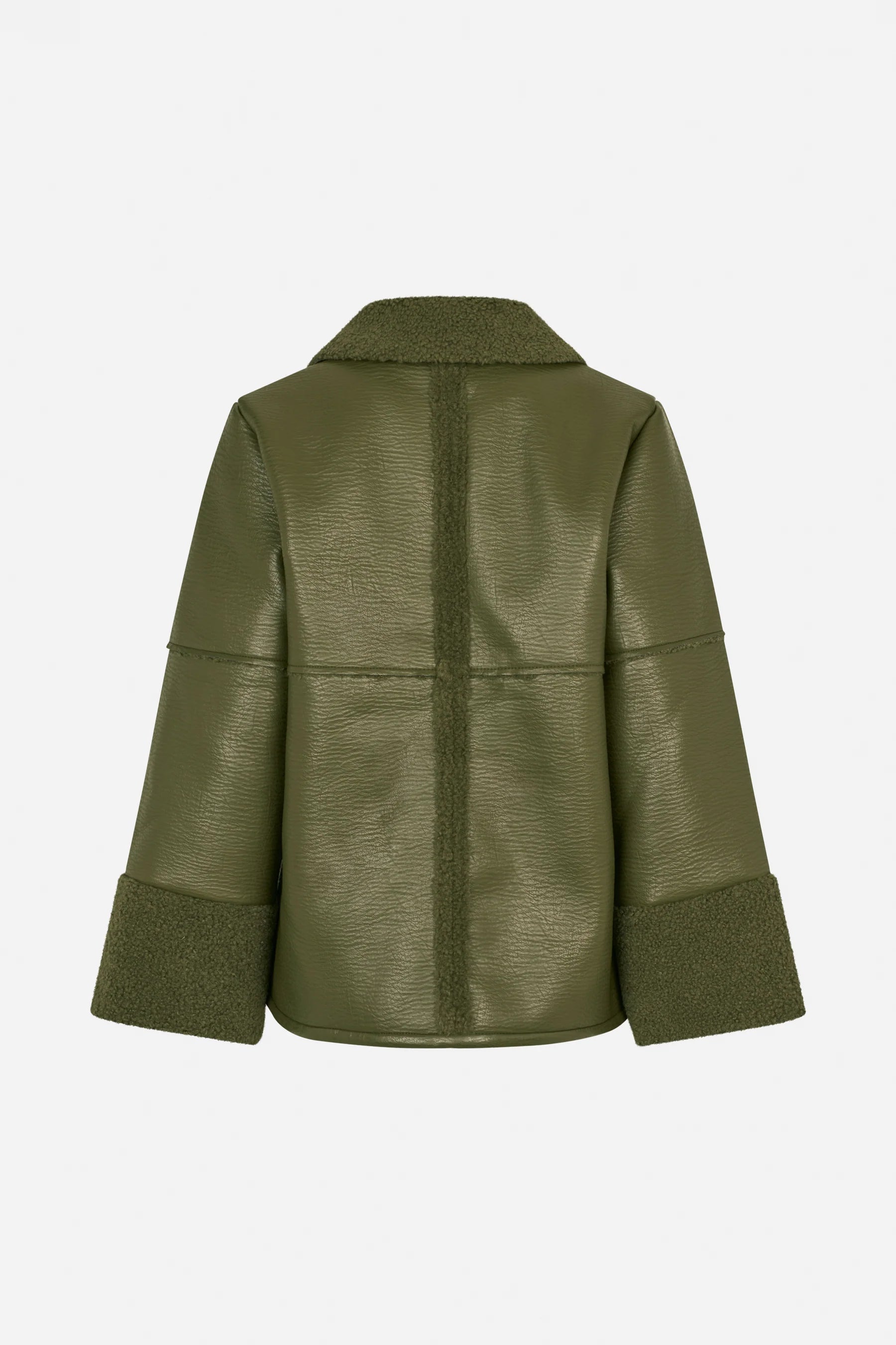 BAU Green Leather Jacket