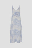 BAU Distorted Floral Slip Dress