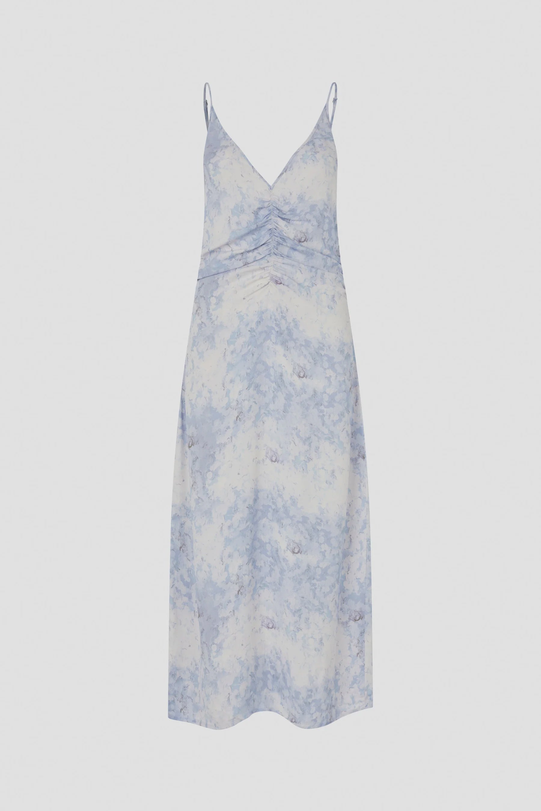 BAU Distorted Floral Slip Dress
