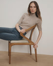 VER Mock Neck Short Sleeve Pullover