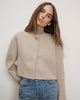 VER Collarless Cropped Jacket