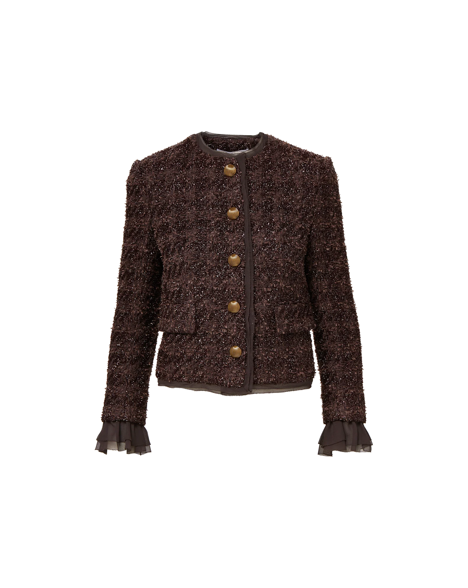 VER Metallic Tweed Jacket