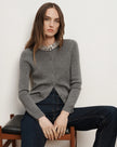 VER Embellished Neckline Cardigan