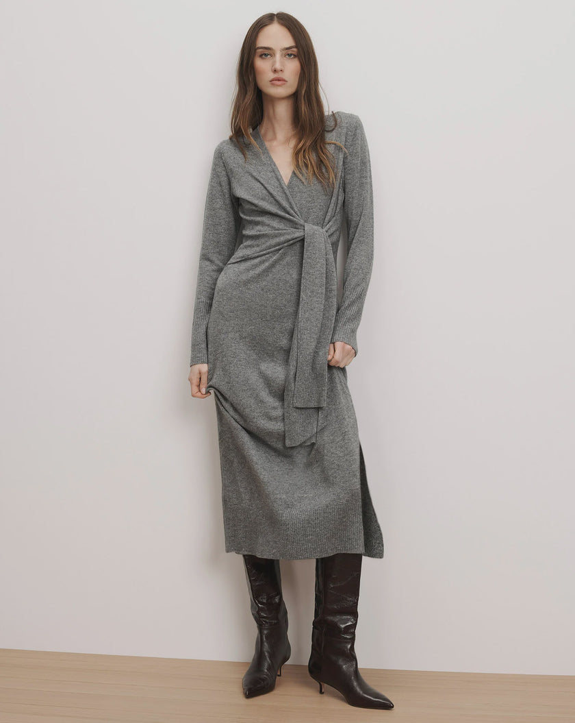 VER Wrap Knit Dress