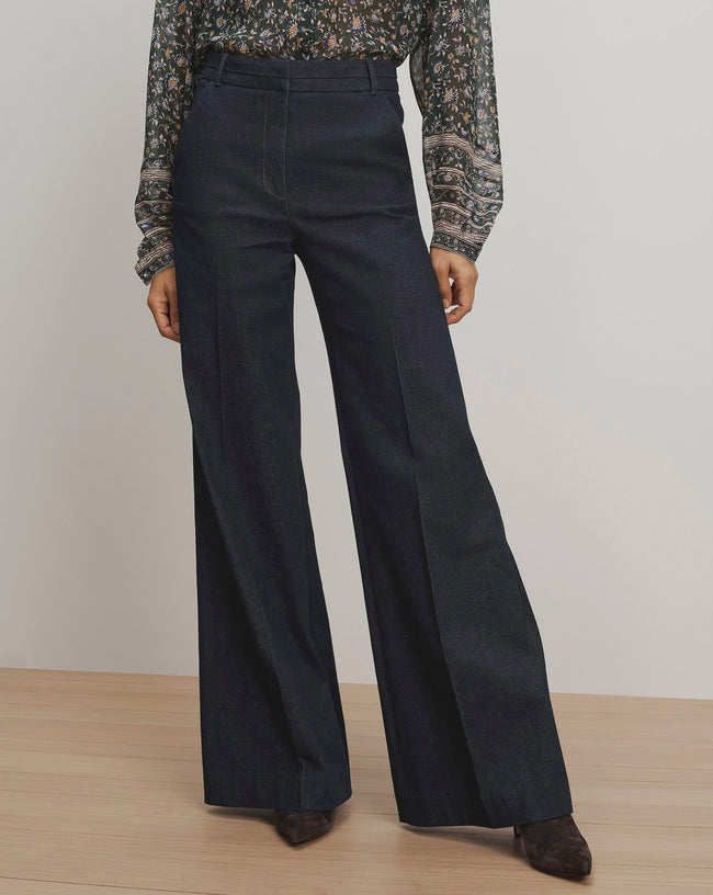 VER Dark Wash Wide Pant