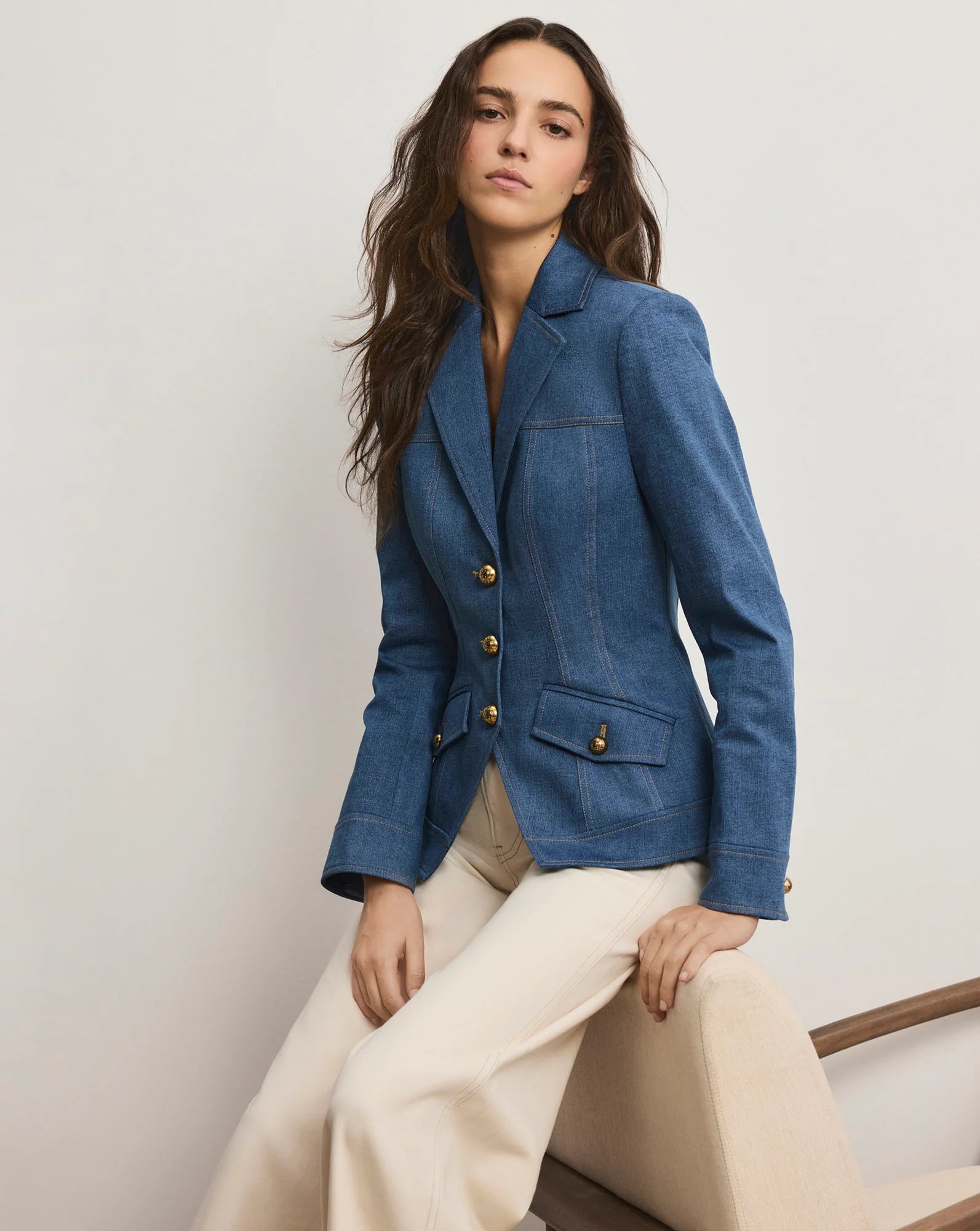 VER Denim Blazer