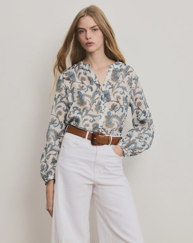 VER Paisley Lightweight Blouse