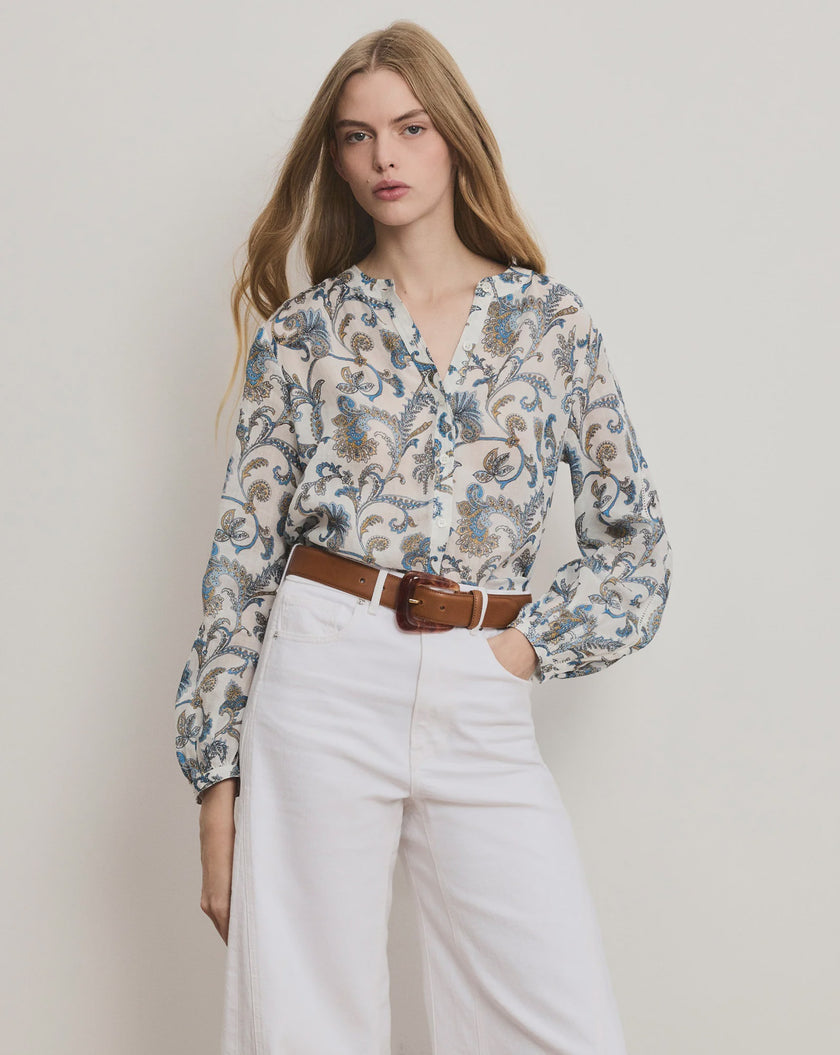 VER Paisley Lightweight Blouse