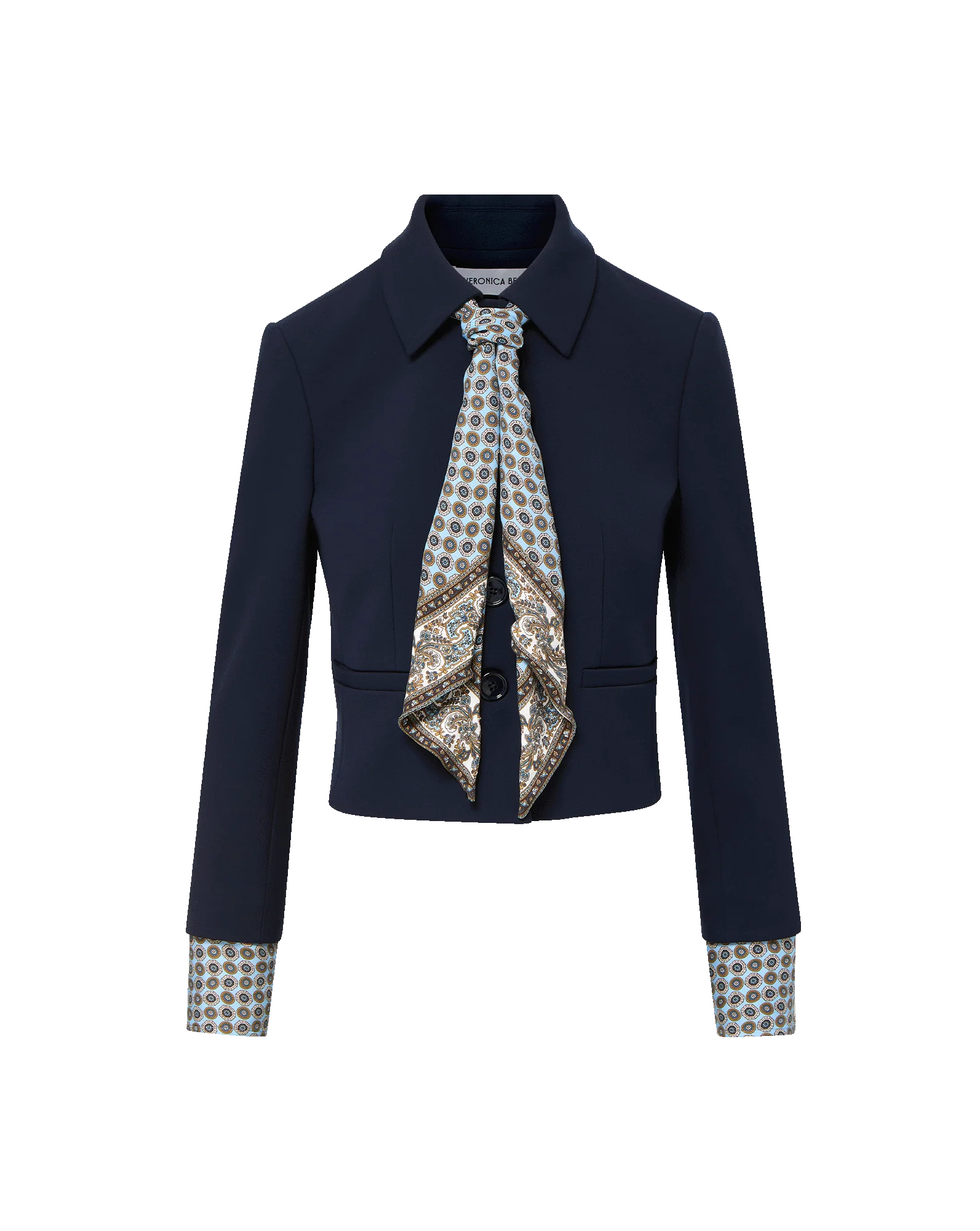 VER Tailored Scarf Jacket