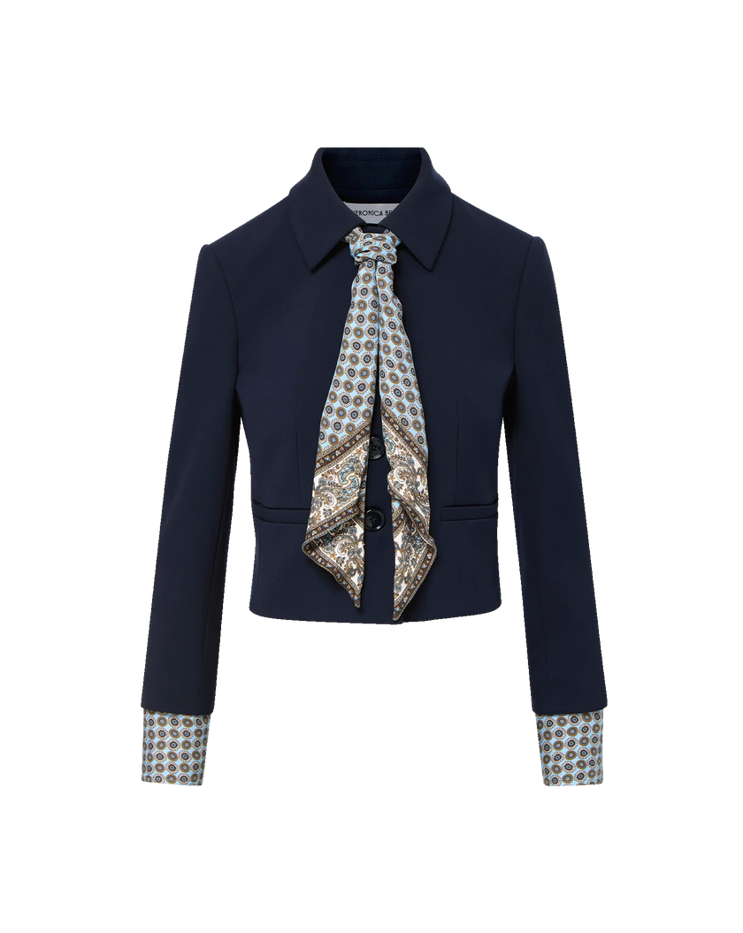 VER Tailored Scarf Jacket