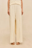CUT Fringe Detail Wide Leg Pants
