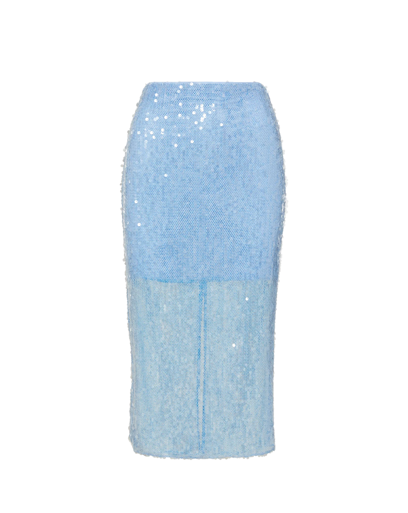 VER Sequin Sheer Skirt