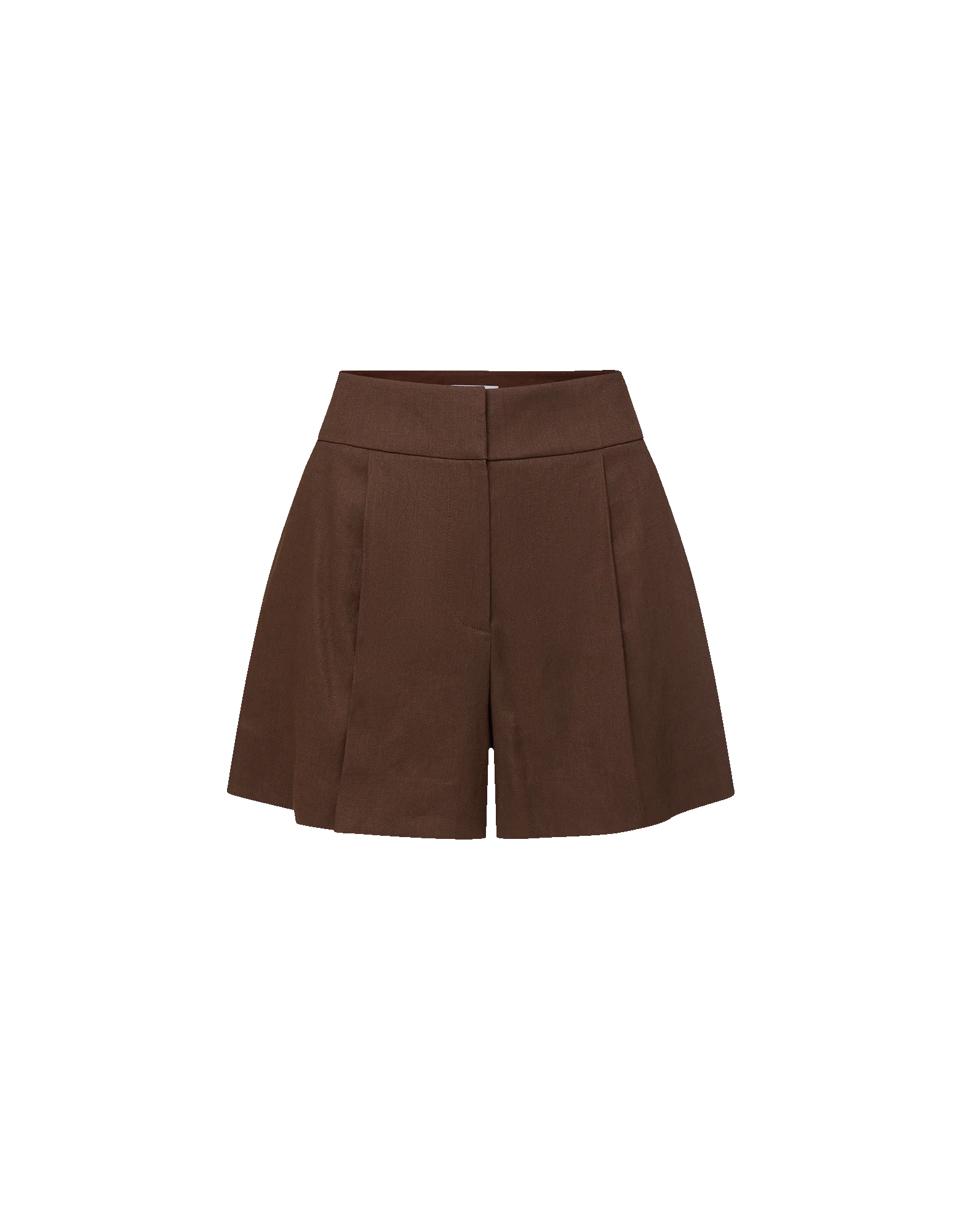 VER Linen Twill Pleated Shorts