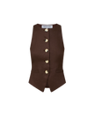 VER Linen Twill Button Vest