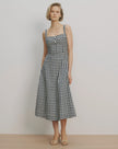 VER Gingham Sleeveless Dress