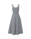 VER Gingham Sleeveless Dress