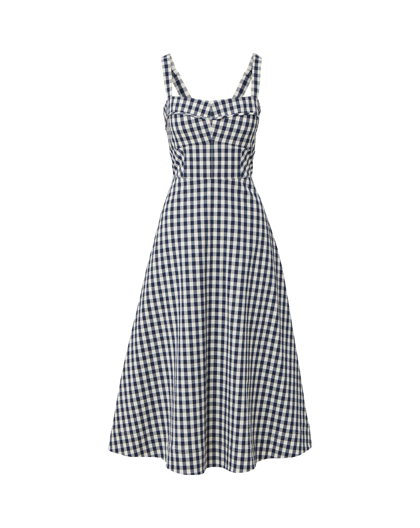 VER Gingham Sleeveless Dress