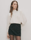 VER Mock Neck Long Sleeve Top