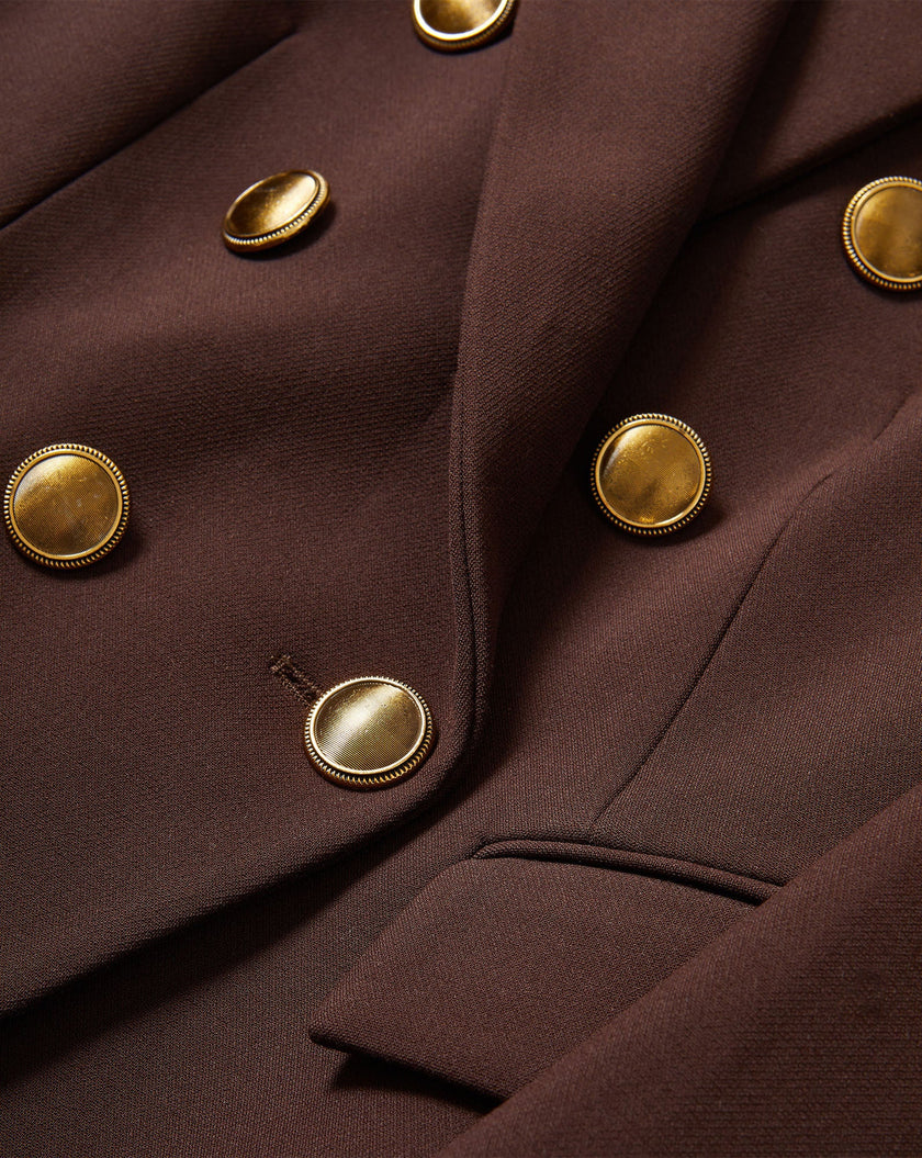 VER Brown Dickey Blazer