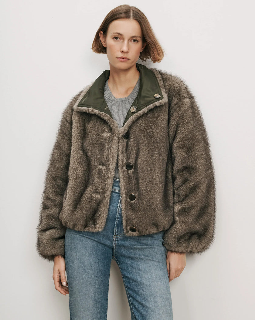 VER Reversible Fur Jacket