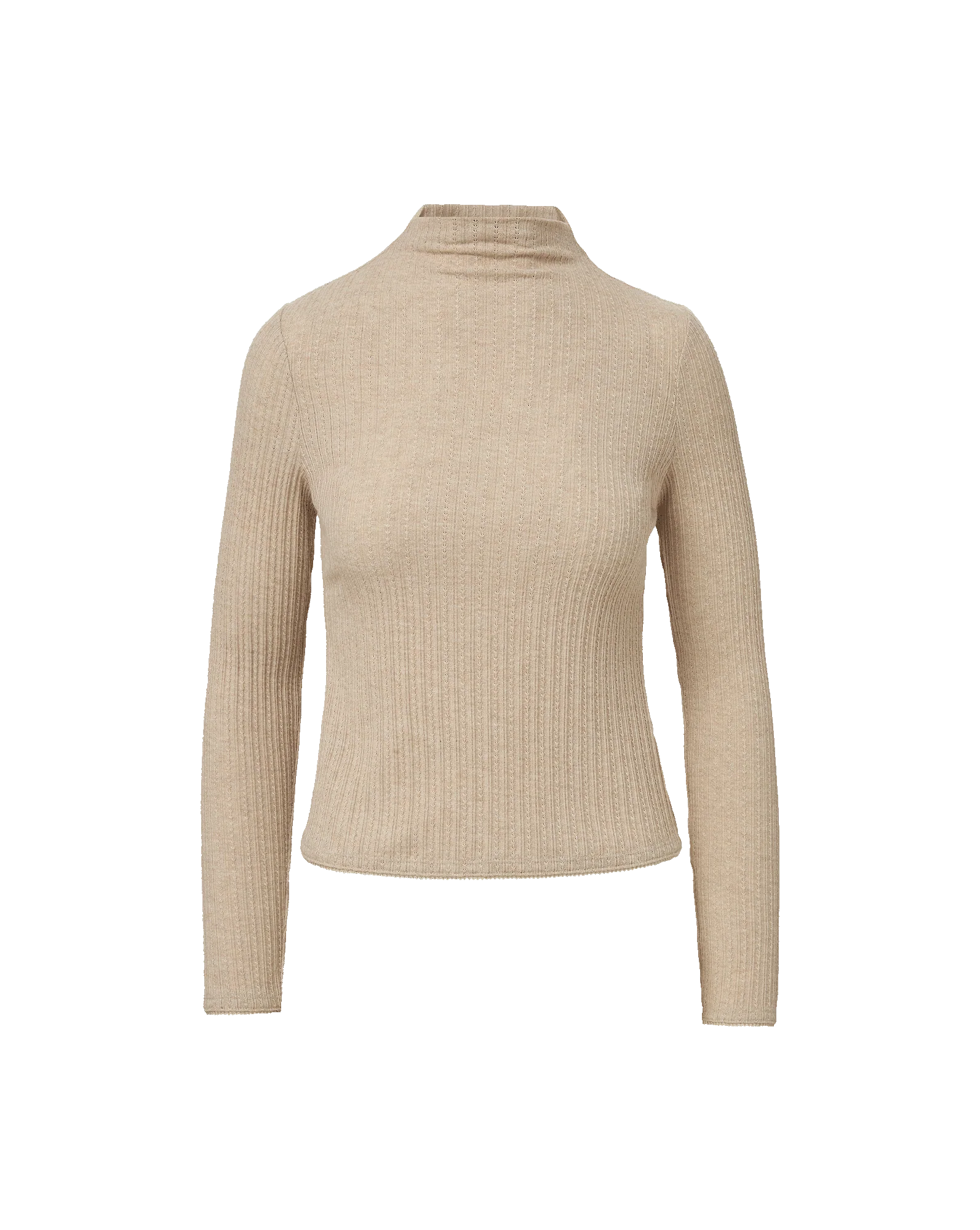 VER Slim Mockneck Knit Top