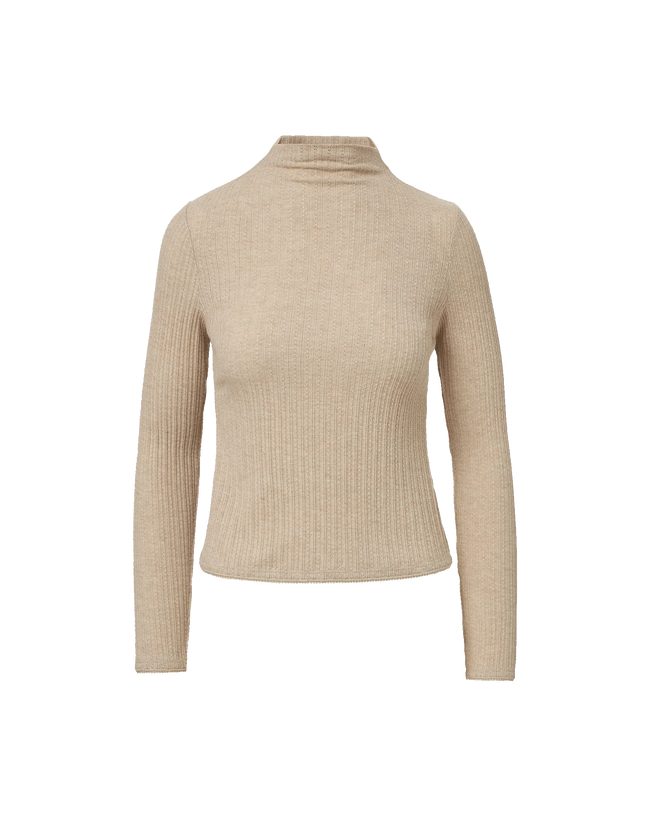VER Slim Mockneck Knit Top