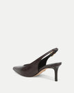 VER Leather Slingback Heel