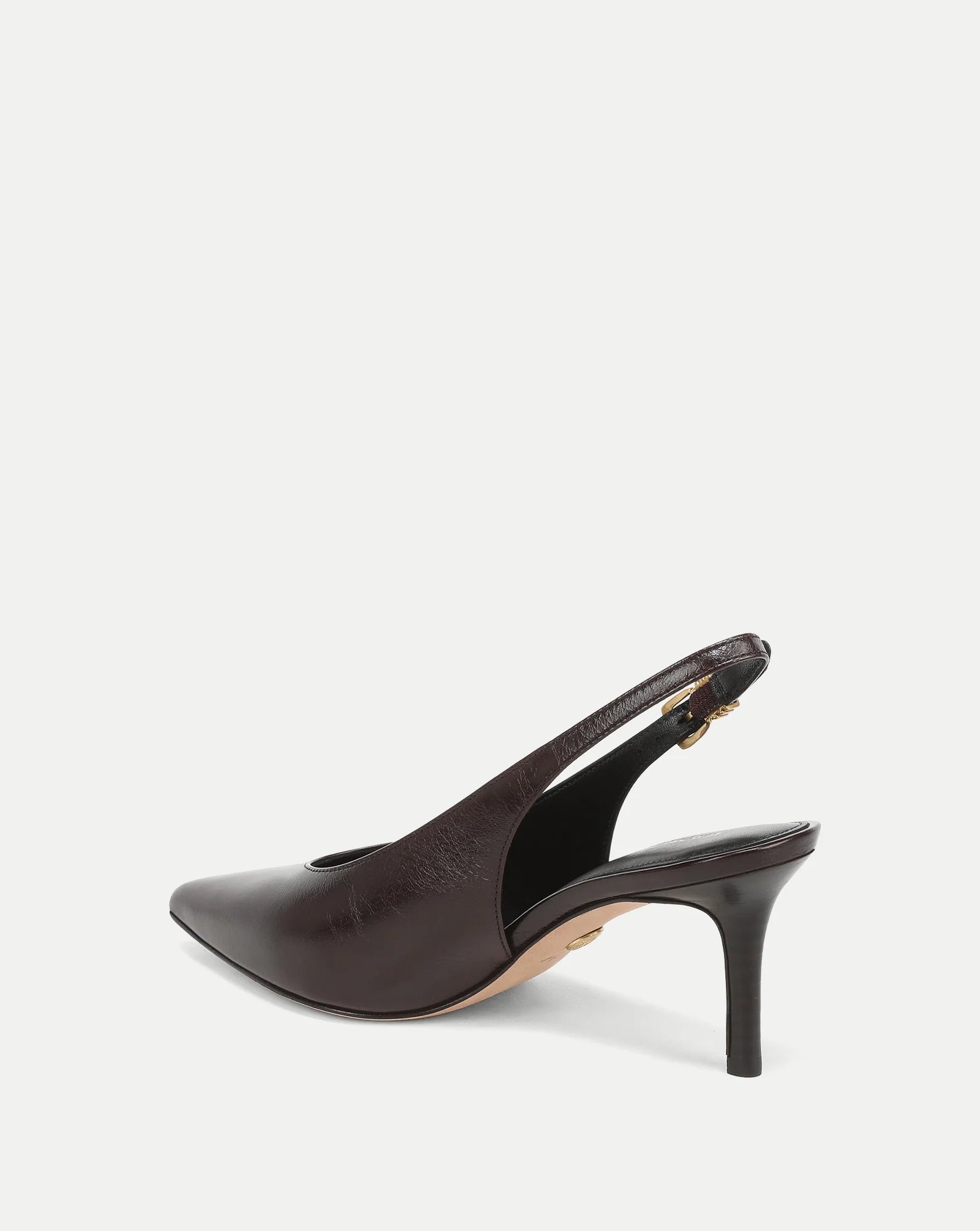 VER Leather Slingback Heel