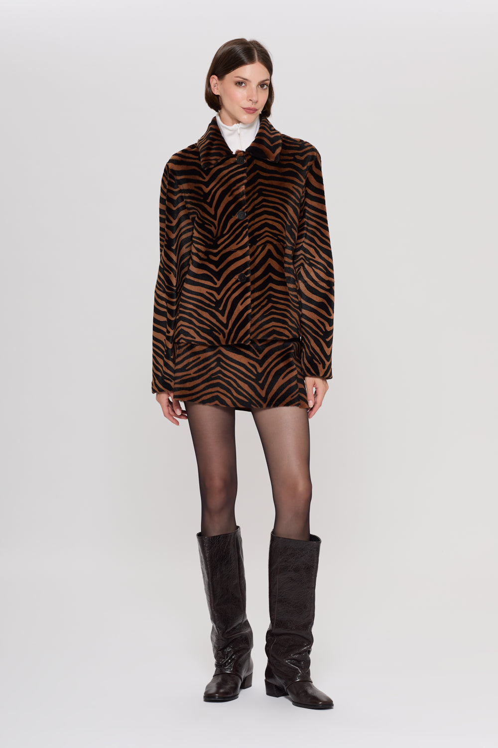 PAR Tiger Mini Skirt