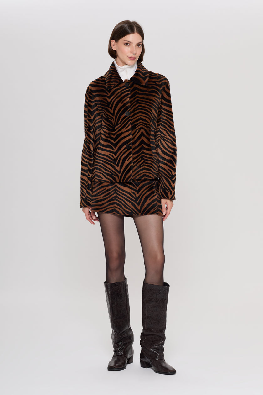 PAR Tiger Mini Skirt