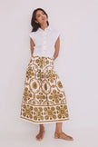 CC Midi Tiered Skirt